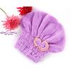 Absorbent Quickly Hair Drying Shower Cap Turban Towel Microfiber Hair Towel Bathroom Products for Women Girls Ladies
