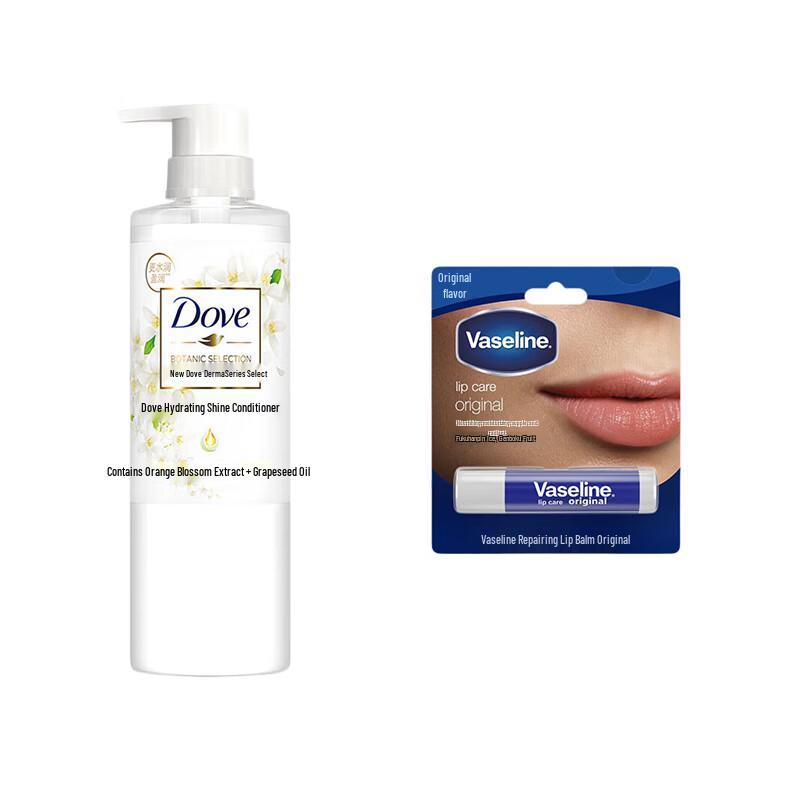 Дуэт бальзама для губ и кондиционера для волос Vaseline