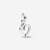 New 925 Silver Women's Mini Pendant Suitable for Bracelet DIY Fashion Jewelry Gifts
