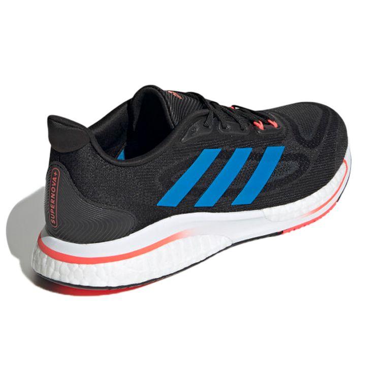 Adidas Черные мужские кроссовки Supernova+ Core Turbo Blue-Rush GX2910