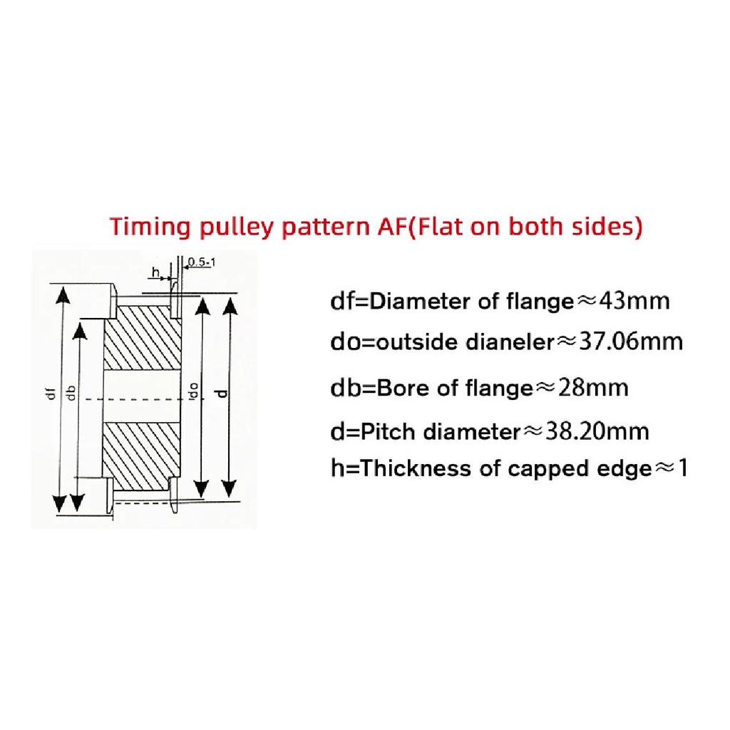 HTD 5M 24 Teeth Timing Synchronous Pulley Bore 6/7/8/10/12/14/15/16/17/19/20/22mm for Width 15mm 5mm Pitch HTD5M 24T AF aluminum