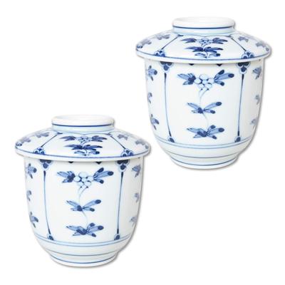 Chawanmushi Chawanmushi набор столовых приборов Arita внешняя крышка пароварка миска, миска, 2, набор, посуда, warisoka,