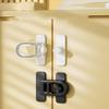 Useful Baby Safety Lock Plastic Cabinet Drawer Lock New Refrigerator Door Latch