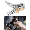 1/4'' FNPT Ball Foot Air Chuck Tire Air Chuck Inflator Hose Barb Tire Inflator Universal Tyre Inflator Gauge Fitting