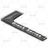 Polyethylenel  Black Series Emblem Fit C E Class SL65 SLS C63 Rear Trunk Sport Modification Badge