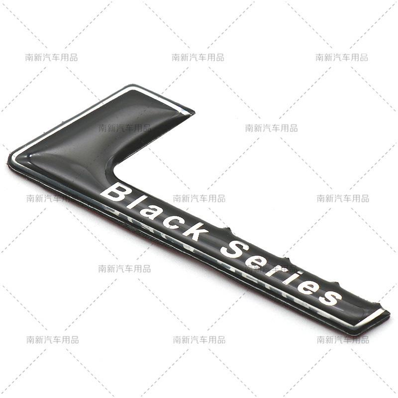 Логотип Black Series применим для логотипов Mercedes Benz C-Class E-Series SL65, заднего логотипа SLS и эмблемы-наклейки для автомобиля C63 TP9