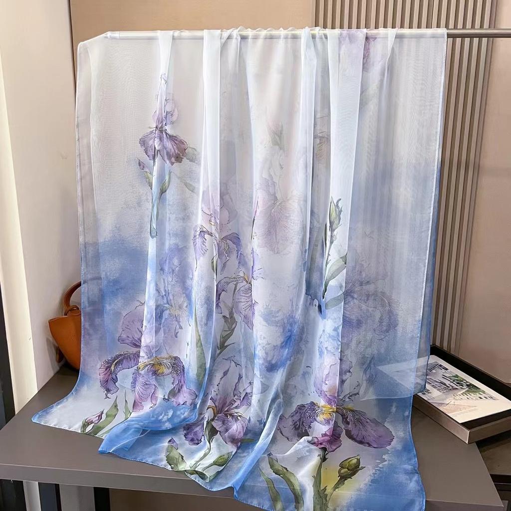 Scarf for Women New Spring and Autumn Big Scarf Fashionable and Versatile Warm Scarf Fashionable Sunscreen Shawl for Mother