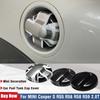 Brand New Plastic Style Black Fuel Tank Cover For MINI Cooper S JCW R55 R56  R58 R59 2.0T Car-Styling Decoration