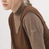 DURAN Knit Combination Layered Mock Neck T-Shirt Dtf4W-4154 2 Colors