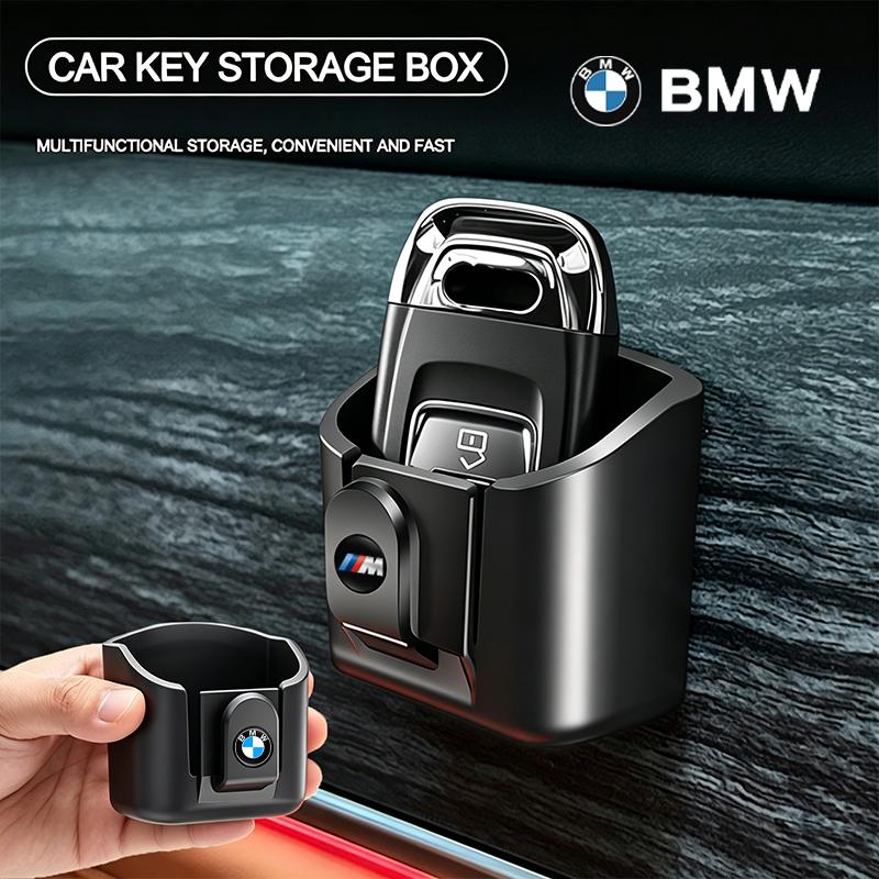 NTSM5 Motorcycle Sticker/Car Key Storage Box Organizer Auto Dashboard Sunglasses Card Holder Clip For BMW M G80 G06 G07 G42 G14 G15 X5