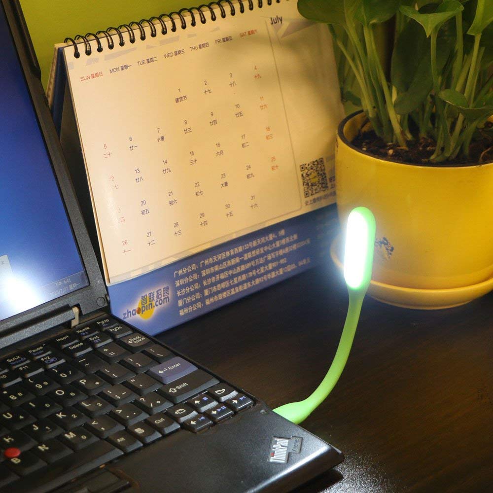 10/5/1 упаковка светодиодных фонарей Mini USB для ноутбуков, планшетных ПК и аккумуляторов для кемпинга