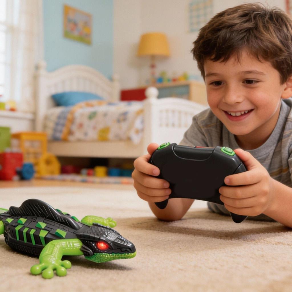 Робот-игрушка с дистанционным управлением, лазающий по стенам - Перезаряжаемый робот с дистанционным управлением, детская игрушка - Подарок для детей