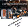 38pc Precision Ratchet Screwdriver Bit Set Magnetic Screwdrivers Kit Electronics Repair Tool Kit