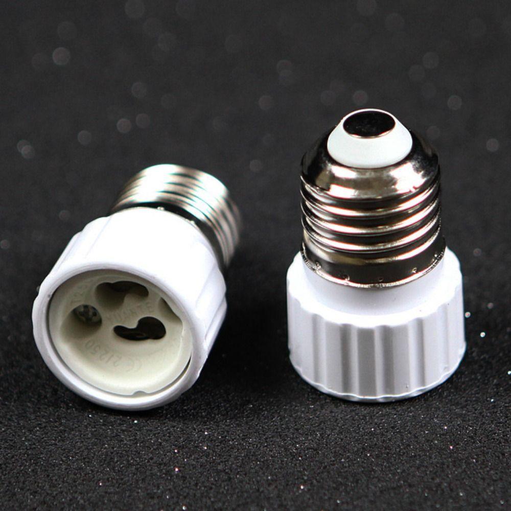 E27 Male to E14 B22 GU10 E40 Female Lamp Base LED Light Lamp Adapter Home Bedroom Living Room