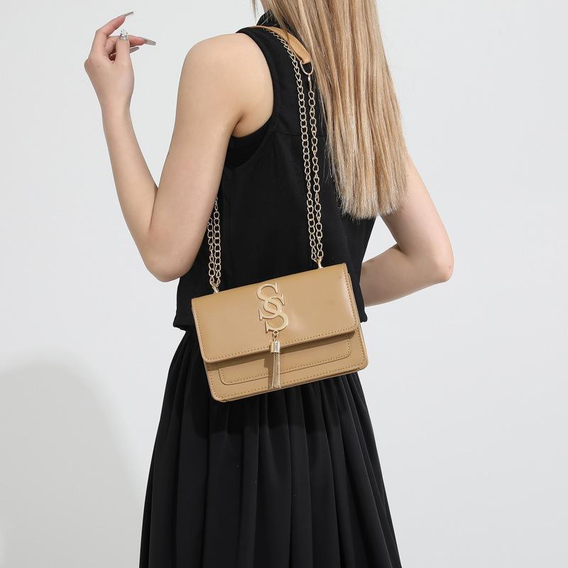 Повседневная ретро сумка через плечо женская сумка лето женская 2024 новая летняя простая модная маленькая квадратная сумка женская сумка