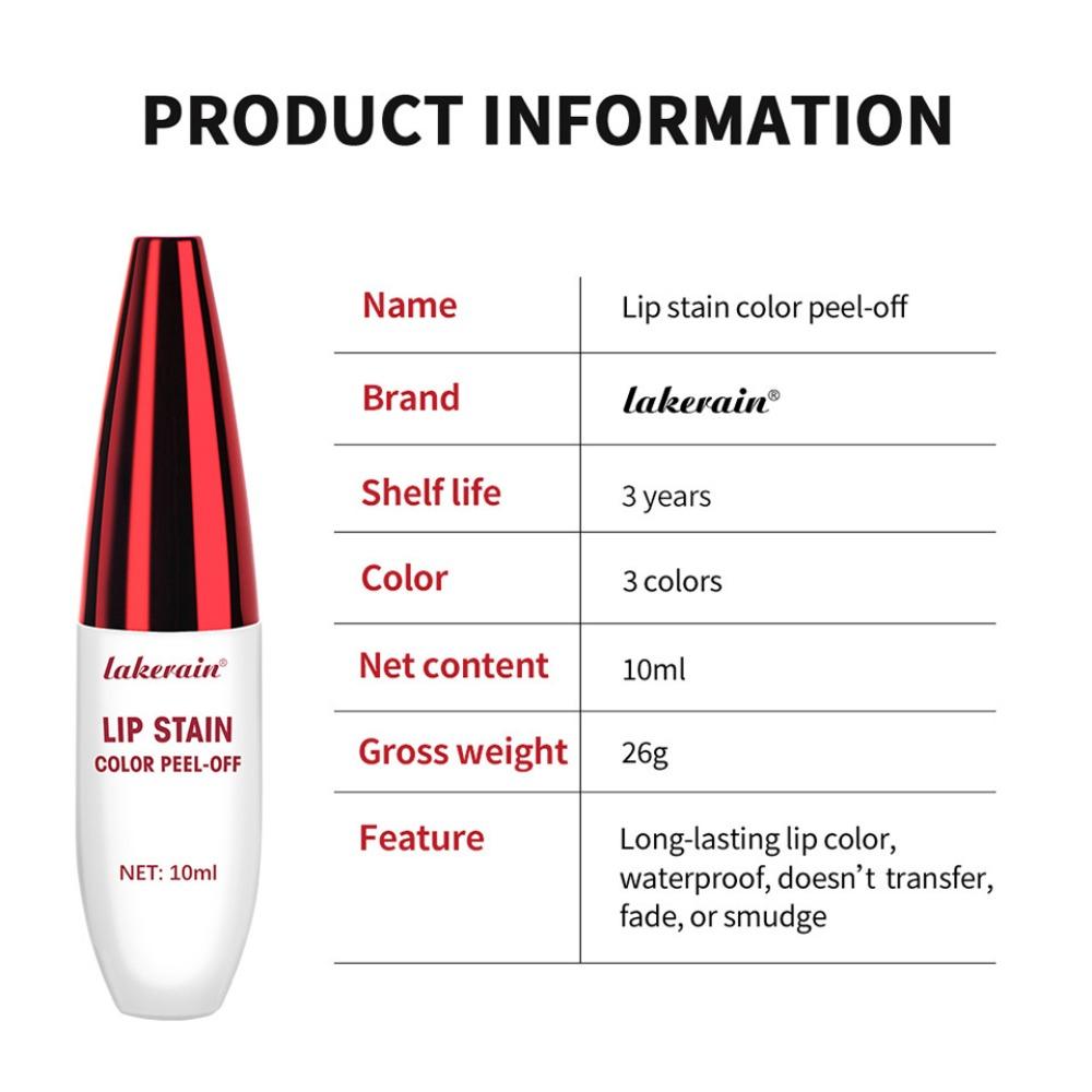 Матовый отшелушивающий розовый блеск для губ Outline Contour Tattoo Lip Stain Водостойкий устойчивый к отрыванию натуральный оттенок для губ