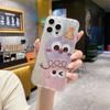 Мультяшный цветной угольный шарик для чехла телефона IPhone 16 13 для Apple 14 Фея 12 Милый 15 Противоударный