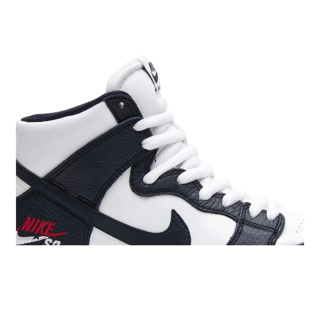 Nike SB Dunk High Pro 'Dream Team' (Unisex) Obsidian / Obsidian-White-University Red Skate Shoes 854851 441