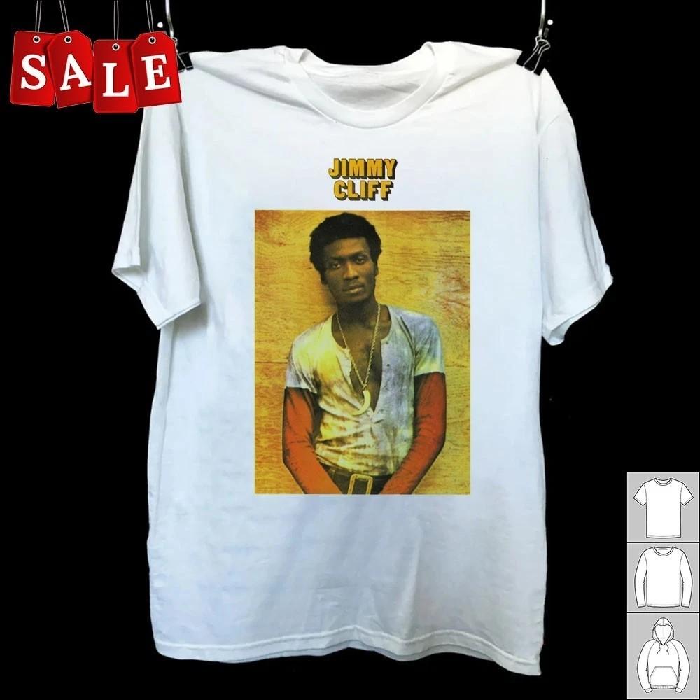 Винтажная футболка Jimmy Cliff RIP Рождественский подарок Подарок для фанатов Унисекс S235XL Футболка TH396 Унисекс Футболка