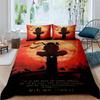 NARUTO Shonen Manga Print Bedding Set – Duvet Cover Set – Luxury Gift for Teens, Fits Double/Single Beds