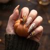 Spider Web Nail Art Halloween Stickers, Ghost Flower Skull Self-Adhesive Stickers Manicure Decals, DIY Supplies for Women Girls Decorations