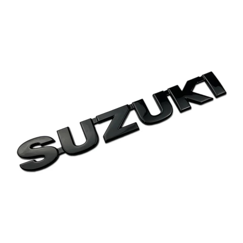 Металлический Значок-Буква на Багажник для Suzuki SX4 S-Cross Samurai Swift Sport Jimny Grand Vitara XL Alto Ignis Наклейка на Задний Значок Автомобиля