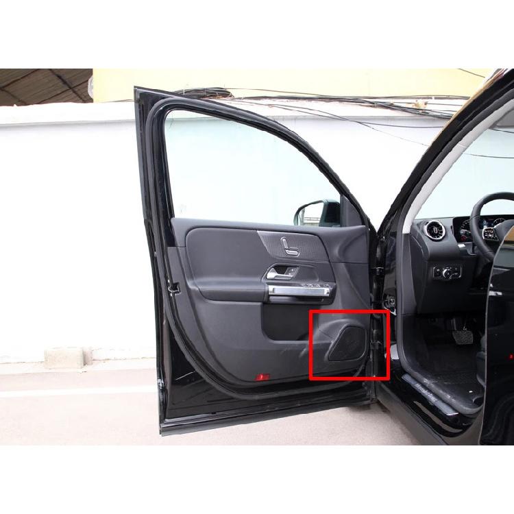 For Mercedes-Benz GLB-Class X247 GLB200 220 250 Stainless Steel Speaker Cover Interior Trim Side Door Stereo Bezel