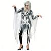 Halloween Adult Horror Costume Skeleton Voodoo Witch Vampire Stage Performance Outfit