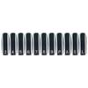 CRAFTSMAN Golf Iron embroidered Long neck Headcovers, 12-pack (3-9, P, A, S, L, L), Double-sided number, Clip-on closure, type.