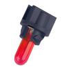 10pcs/set Red T5 Car Interior Dashboard trument Gauge Indicator Light Bulb Universal 12V