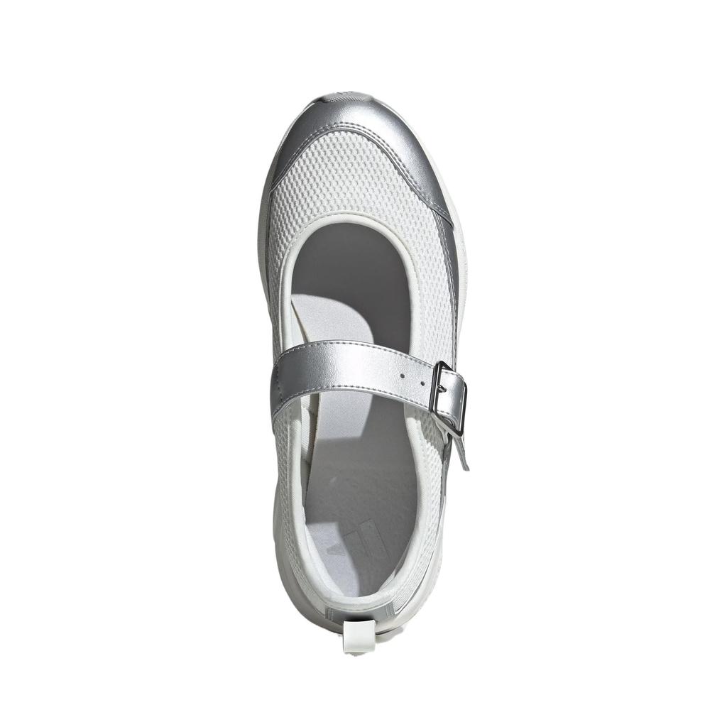 adidas Fos Ткань Formotion Удобные Модные Трендовые Минималистичные Туфли Мэри Джейн на Толстой Подошве Женская Обувь Серебристо-Серый JR7117