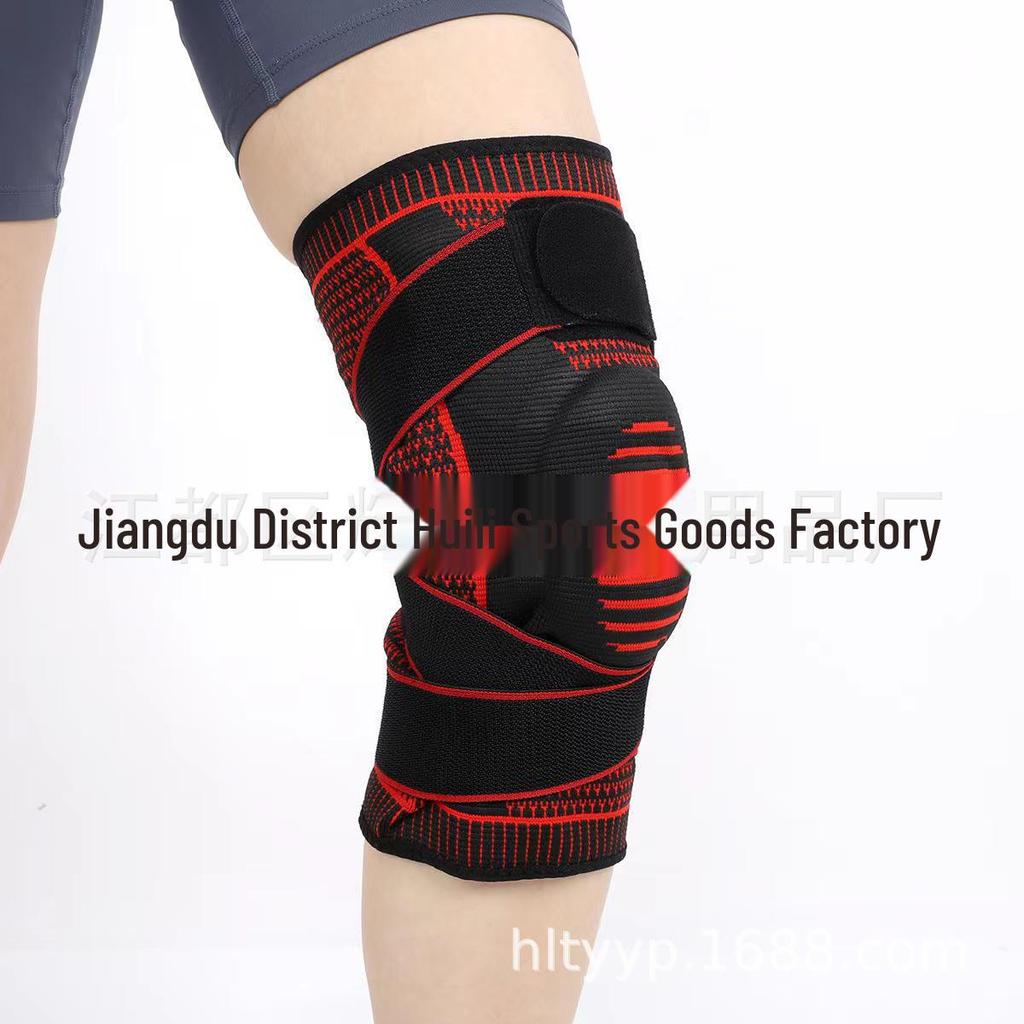 Спортивный наколенник Huili: Профессиональная защита суставов для баскетбола, футбола, бега и фитнеса.