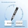 Deli Black Oil-Based Thick Tip Marker Pen, 10-Pack