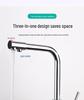 Rotatable Brass Kitchen Faucet: 3-in-1 Hot & Cold Water Purification with Splash-Proof Design