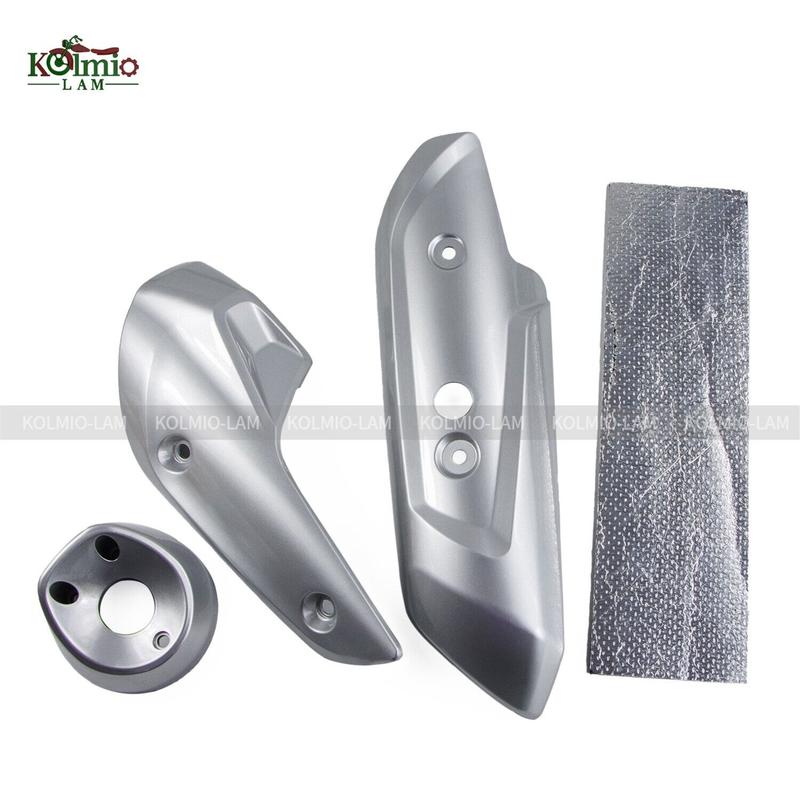 Fit for 2017 - TMAX530 T-MAX530 DX SX TMAX560 Motorcycle Exhaust Pipe Cover Cowl Protector Heat Shield Guard TMAX 530 560