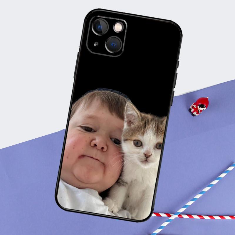Funny Hasbulla Phone Case For iPhone 16 Pro Max 11 12 13 14 15 Pro Max Mini XR 16 15 Plus 16e Cover Shell