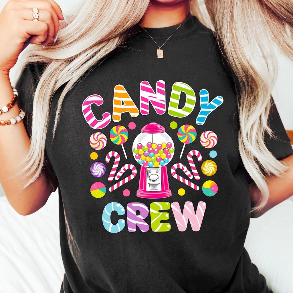 Candy Land T-shirt, Candy Crew Shirt, Sweetie Candy Squad Sweatshirt, Candy Lover Gift, Inspirational Woman Apparel, Candy Squad Tee