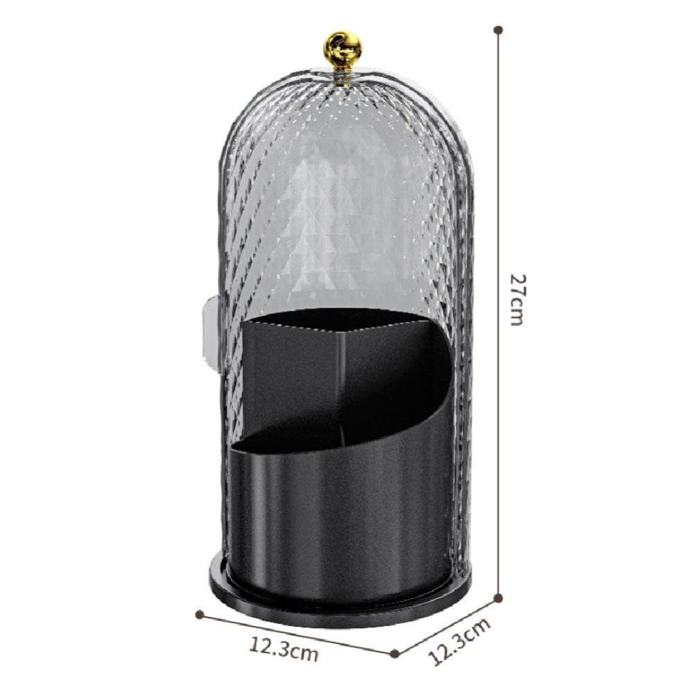 С крышкой держатель для кистей для макияжа водонепроницаемый держатель для карандашей коробка для хранения теней для век для ванной комнаты
