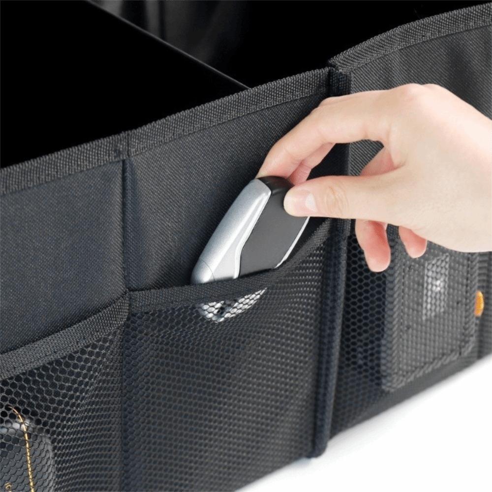 Складная сумка для хранения в багажнике автомобиля, Оксфордская ткань, Коробка для хранения обуви, Автобокс, Органайзер для багажника автомобиля, Автомобиль