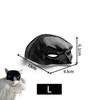 Cat Bat Mask Funny Black Bat Shaped Pet Cat Helmet Mask Halloween Costumes Accessories for Cats Photo Props Halloween Decoration