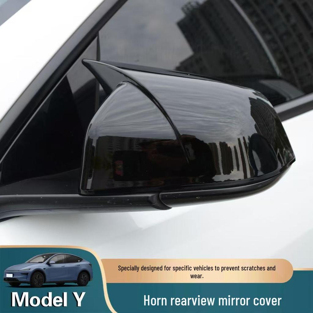 Tesla Model Y/YL Rearview Mirror and Reversing Mirror Cover Modification