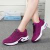 Women Flyknit Comfortable Court Shoes Casual Lace Up Outdoor Shoes Large Size Anti Slip Sport Shoe 35-45