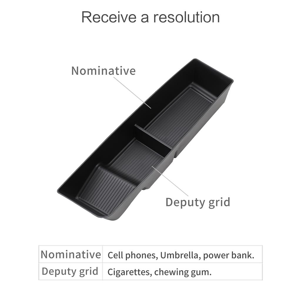 for NIO EL6 ES6 2023 2024 Door Side Storage Box TPE Front Rear Door Handle Organizer Tidying Car Accessories