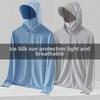 Самая продаваемая унисекс-одежда для активного отдыха на открытом воздухе Ice Silk с защитой от ультрафиолета 2024 года — легкая и дышащая для лета