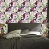 Wallpaper Flowers pattern peonies watercolor for living room and bedroom 50x1000