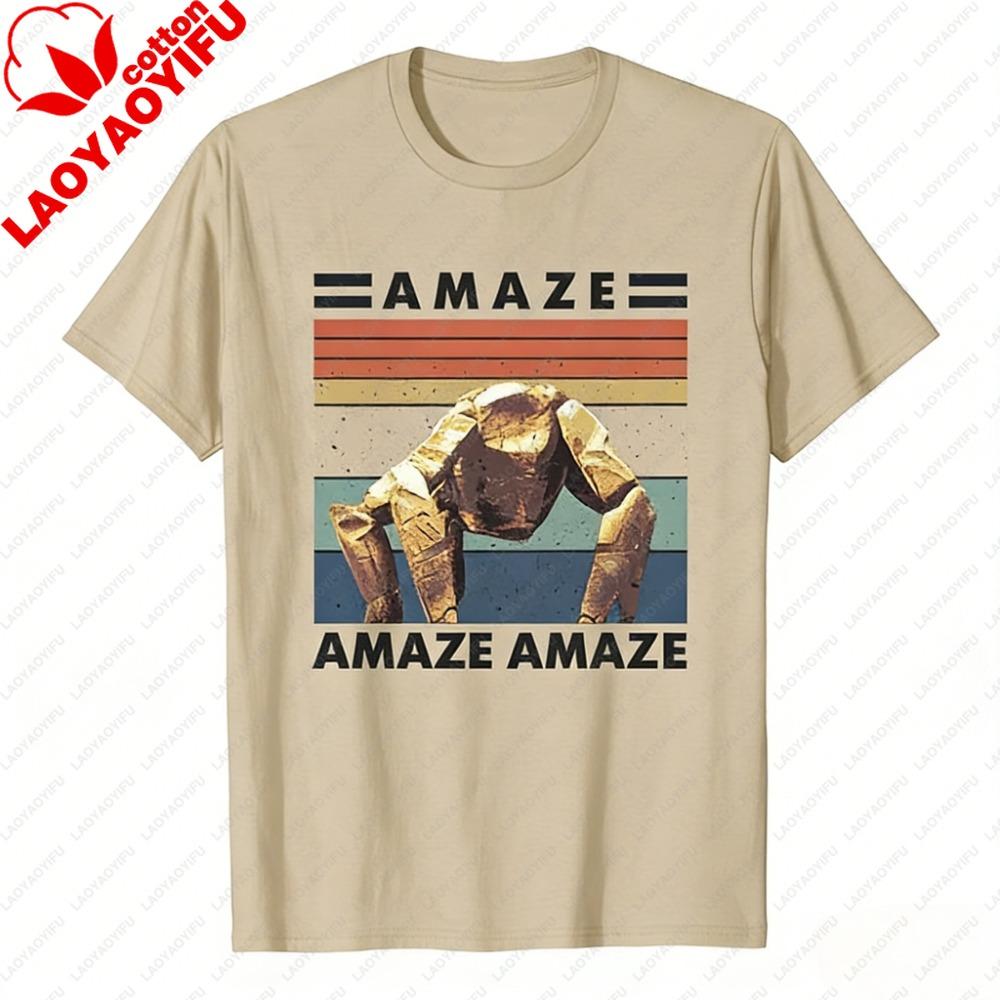 Rocky Amaze Amaze Amaze Vintage Unisex Tshirt Science Fiction Lover Retro Gift Shirt Rocky Ryan Gosling PHM Tee Unisex Unisex Tops