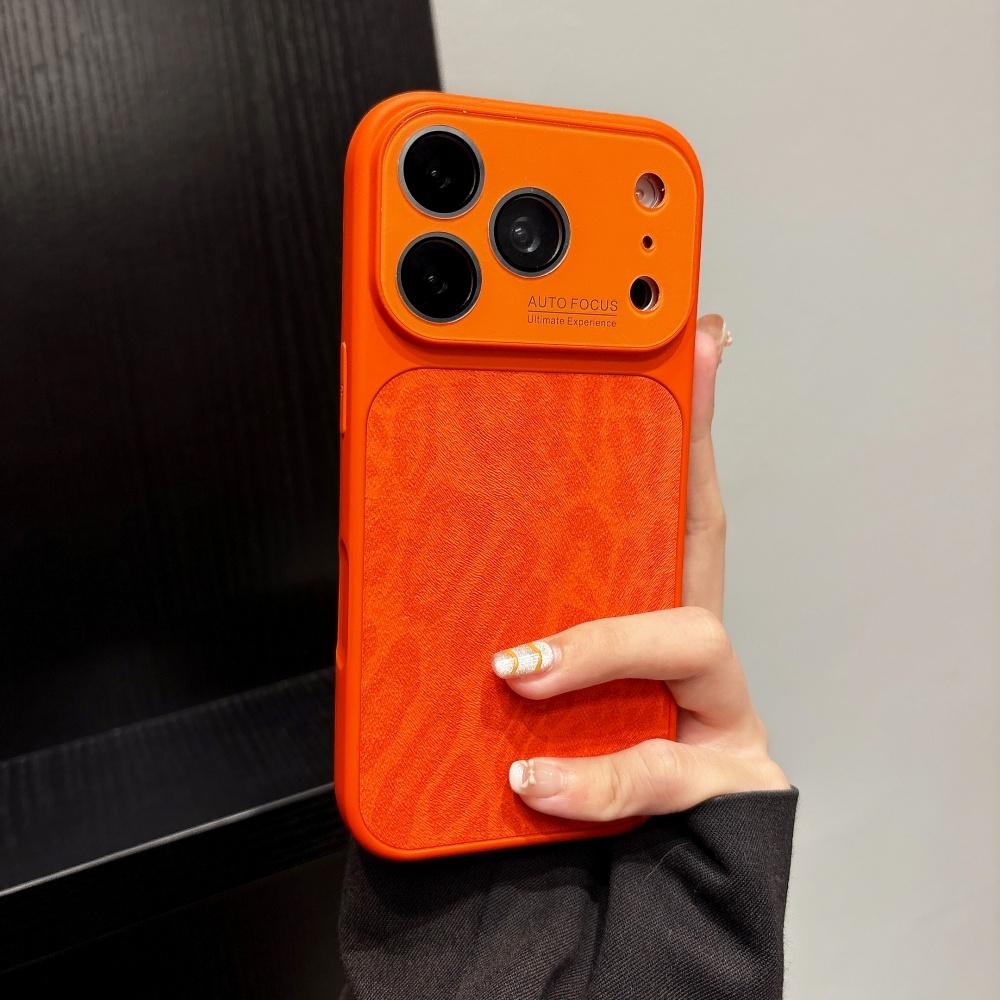 Роскошный чехол для телефона из PU-кожи с текстурой леопардового принта для iPhone 17 16 15 14 13 Pro Max, матовый, ударопрочный бампер, чехол с большим окном