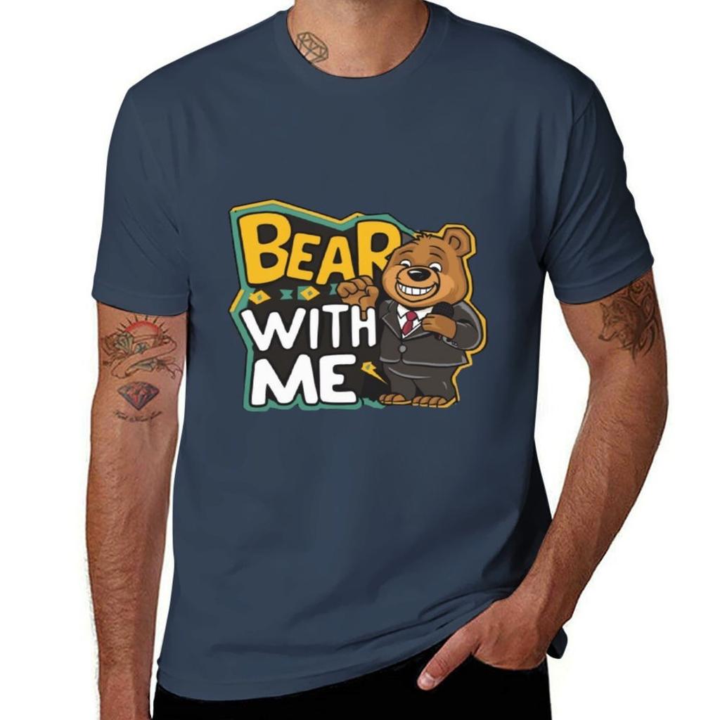Bear With Me (No Background) TShirt Halloween Casual TShirt