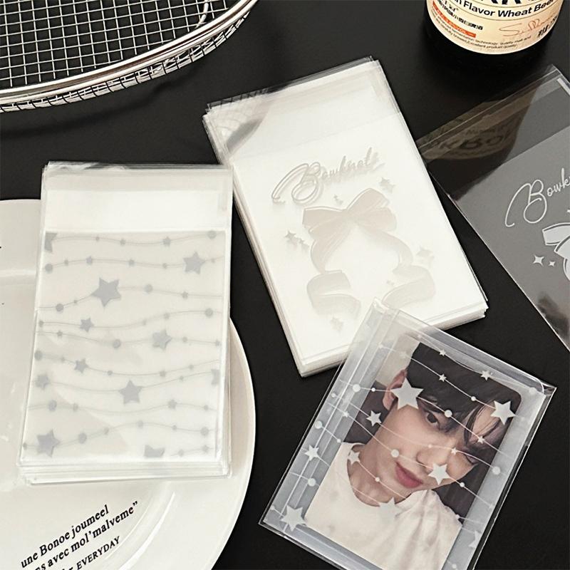 50 шт. милые мультяшные многоразовые пакеты самоклеящиеся креативные пакеты для печенья маленькие пакеты для конфет пакеты для закусок подарочная упаковка пакет