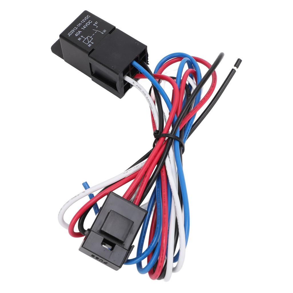 Комплект термостата электрического вентилятора охлаждения 175–185 градусов Фаренгейта 40 А резьба NPT 3/8 дюйма комплект реле проводки электрического вентилятора для